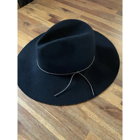 Peter Grimm Women's Hat True Character Black 100% Wool Boho Cap - Picture 7 of 16